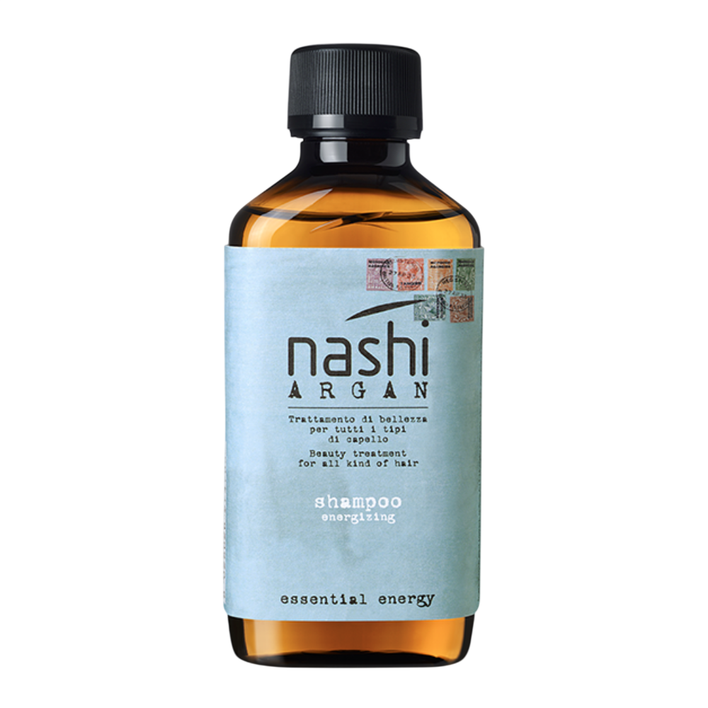NASHI ARGAN Essential Energy Shampoo 200ml - Енергетичний шампунь